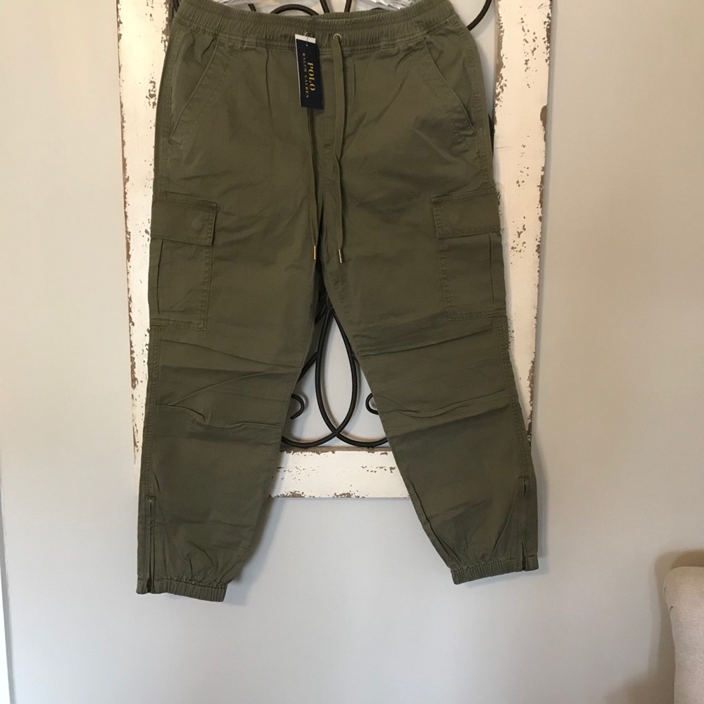 NWT Ralph Lauren POLO Cargo Joggers Pants